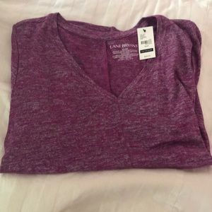 Brand new Heather pink  tee shirt